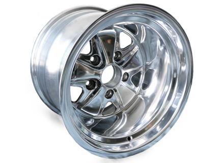 15' Ultralite Chrome Fuchs Style Alloy Wheels 8.0J ET10.6 For Porsche Car