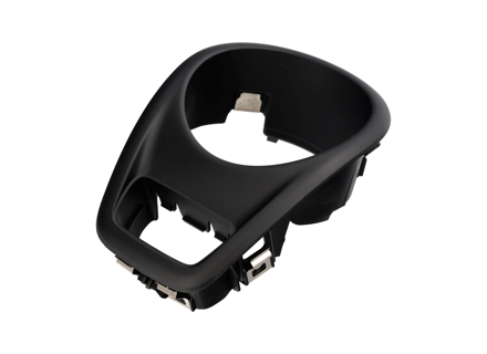 Stopwatch / Emergency Light Switch Trim. Porsche 981 Boxster / Cayman / Spyder / GT4 - 98155239702, 98155239702OA6, 981552397025Q0, 98155239702OE1, 981552397023T0, 981552397026W0, 981552397024U0, 981552397028Y0