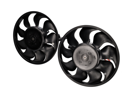 Radiator water fans, SET OF 2 Porsche 986 Boxster / 996 - 99662413500