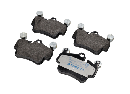 Pagid street+ front brake pads. Porsche 987 Boxster / 987 Cayman / 997 - 99735193902, 99735193903, 99735193905, 99735193907, 99635194912 - T8054SP2001, 24049, 2405