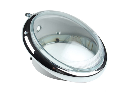 Alloggiamento faro, metallo, stile americano. Porsche 356 - 111941037C - 8195150700