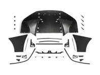 Kit splitter inferiore paraurti anteriore. Porsche 991.2 GT3 RS