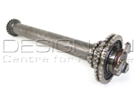 Tussenas. Porsche 986 Boxster / 996 - 99610501558, 99610501563, 99610590100