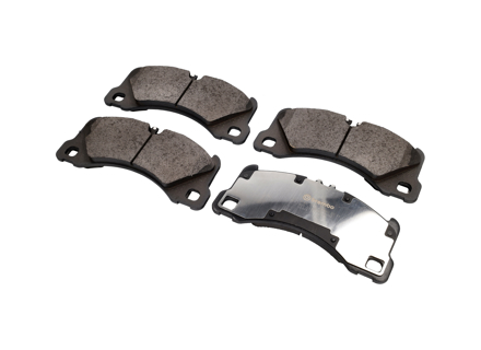 Brake pads front. Porsche 9YA / 9YB Cayenne / 95B.2 Macan / 971.2 Panamera - 95B698151AK, 971698151S, 9Y0698151S, 95B698151AP, 9Y0698151AP, 971698151AB, 9Y0698151P, 971698151AE - P65046, P 65 046