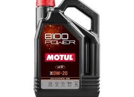 MOTUL 8100 POWER 0W-20 engine oil 5ltr - 111799