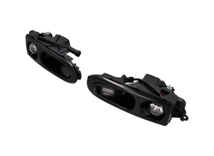 Fog lamps with led & Turbo s style air scoops Porsche 993 - 99363108100, 99363108200