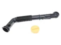 Oil filler tube / neck pipe and filler cap kit. Porsche 996 Carrera - 99610715060, 99610715061, 99710713100, 99610703550, 99610703551, 99610703552 - URO-015845, URO-017650 Oil filler tube / neck pipe and filler cap kit. Porsche 996 Carrera - 99610715060, 99610715061, 99710713100, 99610703550, 99610703551, 99610703552 - URO-015845, URO-017650