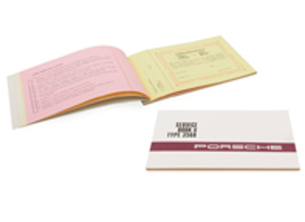 Service booklet in English. Porsche 356 B - WKD49052000