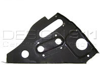 Pedal board support, LEFT. Porsche 356 1950-65 - 64460104705, 64460104806, 64450104806, PP147L, PP147R, P147L, P147R Pedal board support, LEFT. Porsche 356 1950-65 - 64460104705, 64460104806, 64450104806, PP147L, PP147R, P147L, P147R