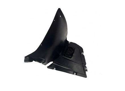 Front wheel arch liner, front part. Porsche 970 Panamera - 97050412308, 97050412313, 97050412320, 97050412408, 97050412413, 97050412418 - 970 504 123 20, 970 504 124 18