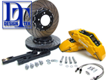 DesignTek GT Big Brake Kit (anteriore) Porsche. Dimensione disco freno: 380x32