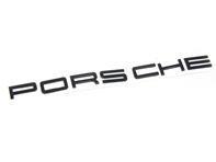 Targhetta posteriore «PORSCHE» in colore nero (lucido). PorscheMacan - 95B04480281041, 95B04480281 Targhetta posteriore «PORSCHE» in colore nero (lucido). PorscheMacan - 95B04480281041, 95B04480281