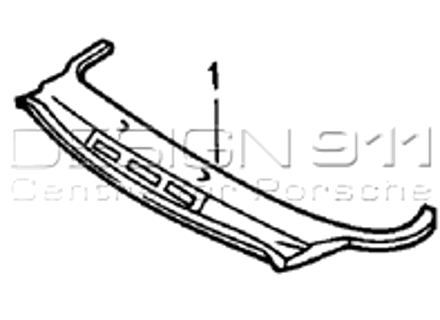 Panneau d'auvent. Porsche 911 78-85 - 91150308742GRV, 90150305740, 90150305741, 91150308740, 91150308742, 91150308760, 91150308840, 91150308841