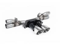 Silenziatore posteriore Milltek Sports Bypass, finiture lucidate GT-100. Porsche 991.2 GT3 / GT3 RS 2018-20 - 99711102792, 99711102799, 99711102790 - SSXPO195