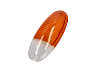 Lente indicatore, anteriore, ambra/trasparente. Porsche 914 - 91463193710/1, 91463193710 - P14914, 1695451400