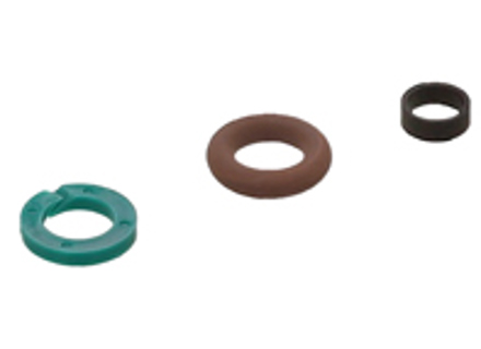 Fuel injector seal ring set. Porsche 958 Cayenne / 970 Panamera HYBRID - 95811090100, 933.140, 95811090101, 95811090102