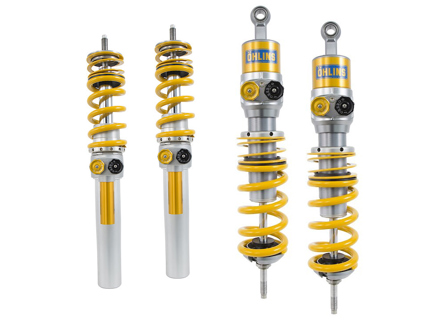 Adjustable suspension kit. Porsche Cayman GT4  (981c) incl. 120/140 N/mm springs (motorsport kit)