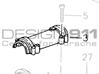Gear Slide. Upper Half. Porsche 964 / 993 - 96442410305 Gear Slide. Upper Half. Porsche 964 / 993 - 96442410305