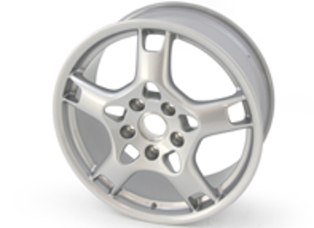 19' Carrera S Alloy wheel Original Porsche for 987 Boxster / 987C Cayman - 99736215607, 99736215601