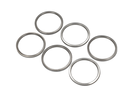 Exhaust seal ring for heat exchangers. (set of 6) Porsche 964 / 993 - 99311119500, 71-24953-30, 712495330 - 416-506