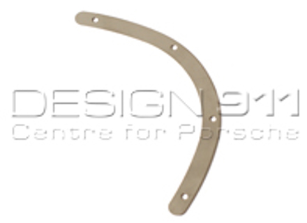 Corner Part for Front Bonnet seal. Porsche 356 - 64451191100