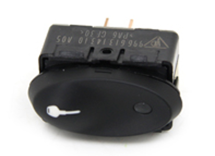 Door lock switch. Porsche 996 2002>> / 986 Boxster RHD - 99661314310A05, 99661314310