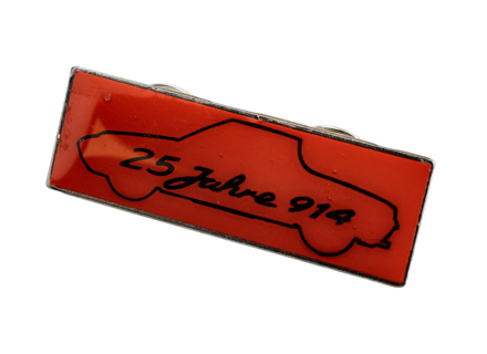 Pin Badge '25 Jahre 914' Red