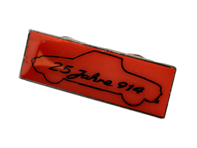 Distintivo Spilla '25 Jahre 914' Rosso