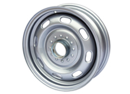 Jante 15' 5.5J Acier 'Knock off', Finition Peinte Porsche 356