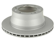 Brake disc rotor rear. Porsche 944 1986-89 2.5L/2.7L / 944 1987-88 Turbo Standard Coat Z - 460.1517.20, 94435204103, 94435204104 - 460.1517.20