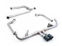 Milltek Sports Exhaust With Cat Replacement Pipe And Carbon Jet Trims. Porsche 718 GTS 2.5L - 982251052E, 982251052F, 982251052G, 982251052J, 982251052L, 982251051D, 982251051K, 982251051F, 982251051G, 982251051J, 982251051L - SSXPO148