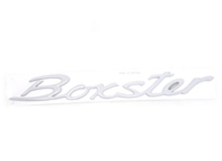 'Boxster S'-badge op de achterklep, met grondlaag. Porsche 987.1 Boxster S - 98755998400