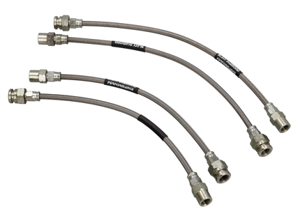 Bremsschläuche aus Edelstahl. Porsche 997 Turbo S - DHK678