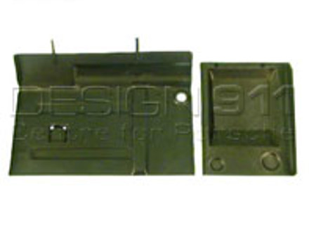 Batteriekastenrückwand (2 Stück). Porsche 356B T6 - 64450103205, PP114C, P114C