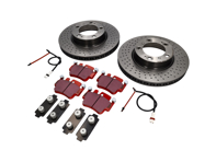 FRONT Brake Disc Package with EBC Sport Brake Pads Porsche 996 C2/C4 - 99635140X01BRE, 99635140X01, DP31514C, 99661236501, 99635108802 FRONT Brake Disc Package with EBC Sport Brake Pads Porsche 996 C2/C4 - 99635140X01BRE, 99635140X01, DP31514C, 99661236501, 99635108802