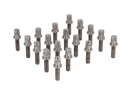 Auspuffkrümmerschraube aus Titan M8x27 für Porsche 996 / 997 / 991 Turbo / GT2 / GT3 - 99907358901, 90037822701, 90037813100