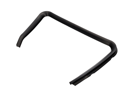 Motorkaprubber voor slotdrager. Porsche 95B / 95B.2 Macan 2014-2021 - 95B129551A