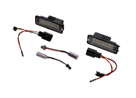 Piloto de matrícula con LED'S para Porsche - 99763162001, 99763162002, 99763162003, 99763162002LED, 99763162003LED