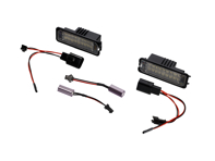 保时捷专用带LED灯的牌照灯 - 99763162001, 99763162002, 99763162003, 99763162002LED, 99763162003LED