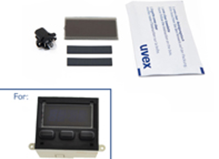 LCD repair kit for digital clock. Porsche 944 / 968CS - 1097, 94464121300, 94464191300