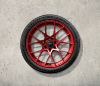 20'/21' 911 GT3 RS Forged aluminium alloy Pyrored wheel set without tyres. Original Porsche - 992044681CK