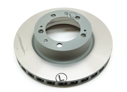 Brake disc rotor, Front. Standard Coat Z. Porsche 944 / 928 (OE No 92835104361 & 92835104461) - 460.1513.20, 460.1514.20, 92835104360, 92835104460, 92835104303, 92835104304, 92835104361, 92835104403, 92835104404, 205199C, 205198C, 92835104361, 92835104461 - 460.1513.20, 460.1514.20