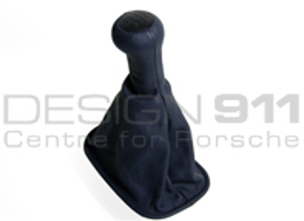 Gearshift Leather BLACK. Porsche 944 1986>> - 944424075001AJ, 94442407500