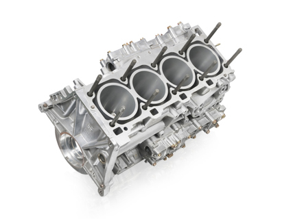 Crankcase without pistons. Porsche 944/2 2.7L 1989 - 94410096100