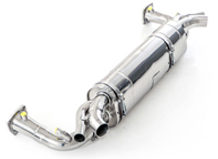 Sportuitlaat einddemper Porsche 911 turbo en 911 turbo S - 99111102790, 99111173170, 99111173140 - TSPO991T13.001.A