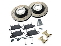 Brake disc rotor 380x30mm inc brake pads & sensors Porsche 992.1 Carrera GTS / Turbo - 992615601H, 992615602H, 992698451D, 971698995B, 99135295100, 971698995A - PRL49217, PRR49218