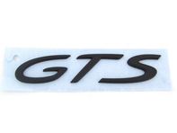 GTS Rear lid badge, Black. Porsche 958 Cayenne - 95855967530 GTS Rear lid badge, Black. Porsche 958 Cayenne - 95855967530