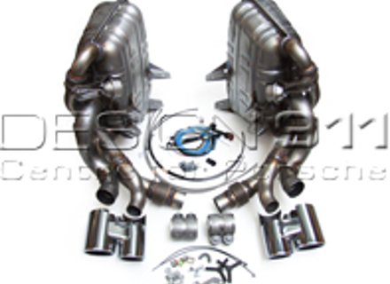 Uitlaatdemper / Demper Sportsysteem Porsche 997 - 99704420103