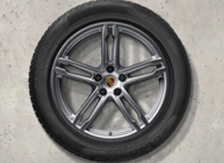 19' Macan Alloy Wheels & Winter Tyres Original Porsche - 95B044650A