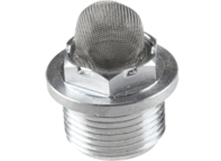 Gland nut Union and strainer for brake fluid tank. Porsche 356 - 477611361, 35642412 - 1661200200